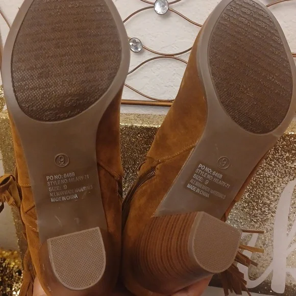 Faux Suede boots - Picture 4 of 4